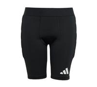 adidas Unisex Kinder SQUADRA25 Padded Goalkeeper Short Tight Kids, Black/White, 9-10 Years