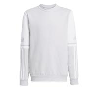 adidas Unisex Kinder SQUADRA25 Sweat Crew Kids, Team Light Grey/White, 11-12 Years