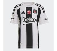 adidas Unisex Kinder Striped 24 Jersey Kids, White/Black, 5-6 Years