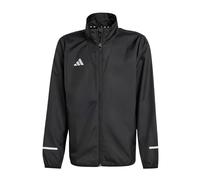 adidas Unisex Kinder TEAM WIND.RDY JACKET, Black/Reflective Silver, 9-10 Years