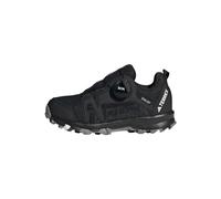 adidas Unisex Kinder Terrex Agravic BOA Rain.RDY Trail Running Shoes, Core Black/Cloud White/Grey Three, 32 EU
