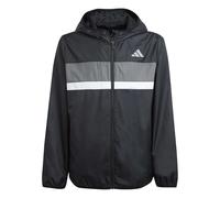 Adidas Tiberio Windbreaker Jacket Gris 5-6 Years Garçons,Filles