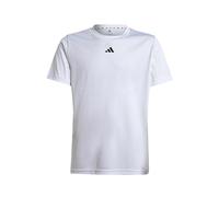 Adidas Unisex Kinder Train Essentials Logo Regular Fit T-Shirt Junior, White/Black, 11-12 Years