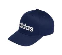 adidas Unisex Linear Baseball Cap, Dark Blue/White, XXS-XS