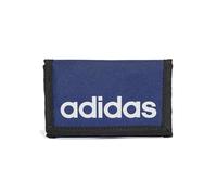 adidas Unisex Linear Wallet, Dark Blue/White, One Size