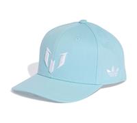 adidas Unisex Lionel Messi Snapback Cap, Icey Blue/White, M-L