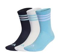 adidas Unisex Lot de 3 paires de chaussettes mi-mollet rembourrées 3 bandes