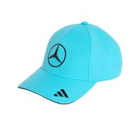 adidas Unisex Mercedes - AMG Petronas Formula 1 Team George Russell Cap, Samba Blue, M-L