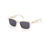Adidas Unisex OR0105 21A Lunettes de soleil Injecté Blanc Fumée Carré Normale