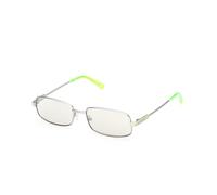 Adidas Unisex OR0138 17C Lunettes de soleil Métal Palladium Fumée Carré Normale