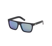 Adidas Unisex OR0140 02Q Lunettes de soleil Acétate Noir Vert Carré Normale
