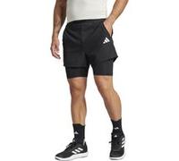 Adidas Unisex Performance Gym+ 2in1 Shorts Black Taille: S | Shorts de Sport Outlet | Unisex | Le Noir