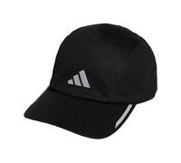 adidas Unisex Running Mesh 4 Panel Cap Climacool, Black/Reflective Silver, S-M