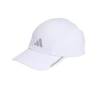 Adidas Casquette de running en mesh 4 panneaux Climacool Blanc / argent réfléchissant M-L