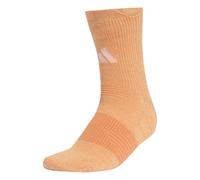 adidas Unisex RUNxCUSHIONED Sock 1PP, Dusky Orange/white, 4.5-6