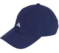 adidas Unisex Seersucker Dad Cap, Dark Blue/White, M-L