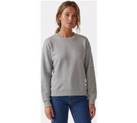Adidas Unisex Sportswear Lounge Fleece Sweatshirt Medium Grey Heath Taille: M | Pulls Outlet | Unisex | Gris