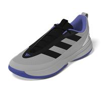 Adidas Unisex Subzone Basketball Sneaker, Grey/Black/Cobalt Blue, 4 US Men