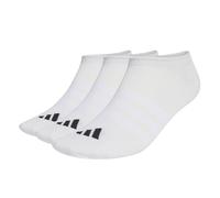 adidas Unisex THIN&LIGHT SPORTSWEAR NO SHOW SOCKS 3 PAIR PACK, white/white/black, 5-6 Years