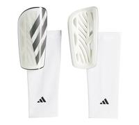 Adidas Protège-tibias Tiro League Unisexe Blanc/Noir/Argent métallique Taille L
