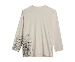 Adidas, unisex, Tops, Blanc, Taille: S Y-3 Gfx Long Sleeve T-Shirt