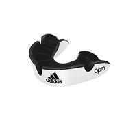 adidas Unisexe - Adulte Opro Gen4 Argent Protège-dents Blanc/Noir Senior