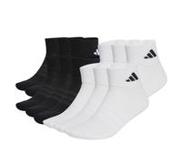 Adidas Unisexe Chaussettes de Quart,12er Paquet - Amorti Essentials Cheville
