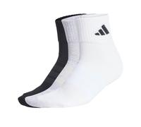 Adidas Unisexe Chaussettes de Quart,3er Paquet - Amorti Sportswear Cheville