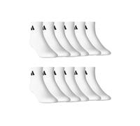 Adidas Unisexe Cushioned Sportswear Ankle Quarter Chaussettes 12 Paire Pack
