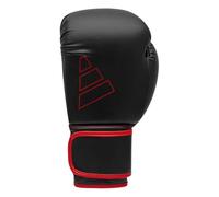 adidas Unisexe - Gants de Boxe Hybrides 80 pour Adulte, Noir/Rouge, 14 oz EU