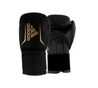 adidas Unisexe - Gants de Boxe pour Adulte Speed 50 Noir/doré 14 oz EU