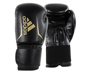 adidas Unisexe - Gants de Boxe pour Adulte Speed 50 Noir/doré 14 oz EU