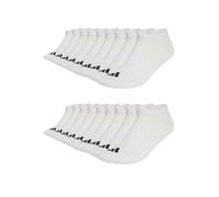 Adidas Unisexe Mince Et Léger Essentiels Chaussettes Basses Paquet De 18 Paires