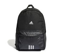 adidas Unisex's Classic Badge of Sport 3-Stripes Backpack, One Size black/white