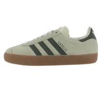 adidas Vanquish 6 Lea M G61465 Chaussures de course pour homme, Ecru Tint Focus Olive Beige, 38 2/3 EU