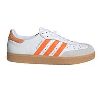 adidas - Velosamba Leather - Chaussures de cyclisme - UK 12 | EU 47 - ftwr white / pure orange / gold met