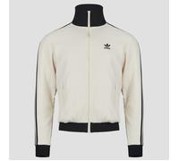 Adidas Originals Veste de survêtement Adicolor Classic noir / blanc cassé Taille M