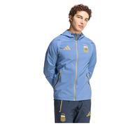 Adidas Veste de pluie coupe-vent Tiro Travel – Argentine AFA – Bleu