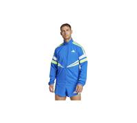 Adidas Veste de survêtement Adizero Retro Homme - Anti-vent Polyester - Bleu - L
