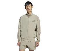 Adidas Veste de survêtement tissée Z.N.E. Beige L Regular Homme
