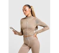 adidas Veste d'entraînement maille zip intégral Essentials - Marron M