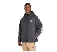 Adidas Doudoune à capuche isolante Essentials Climawarm 3 bandes Noir S Homme