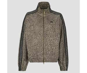 adidas Veste FIREBIRD OVERSIZED AOP DENIM JACKET in Marron EU XS