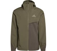 adidas Veste imperméable Terrex Multi 2 Layer CLIMAPROOF – olive strata/shadow olive/tent green – L