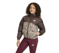Adidas Synthetic Down Allover Print Jacket Enfant - Manteaux blousons, Marron - Taille 147 - 152 CM - Poly Mesh Brown 147 - 152 CM