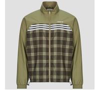 adidas Veste Tartan Loose Track Top in Vert EU S