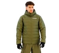 Adidas Veste à capuche Terrex Multi Essentials CLIMAWARM isolée verte - S