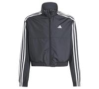 Veste de survêtement à capuche zippé fille adidas Essentials Noir 7/8 ans