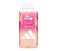 adidas Vibes Get Comfy Gel Douche Végan | Gel douche à la formule végane, parfumé à la bergamote, à la rose et à la vanille douce. Convient aux peaux sensibles