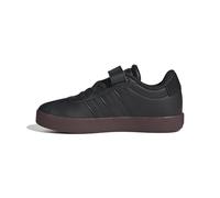 adidas VL Court 3.0 Hook and Loop Shoes Kids Chaussures, Core Black/Core Black/Aurora Ruby, 29 EU